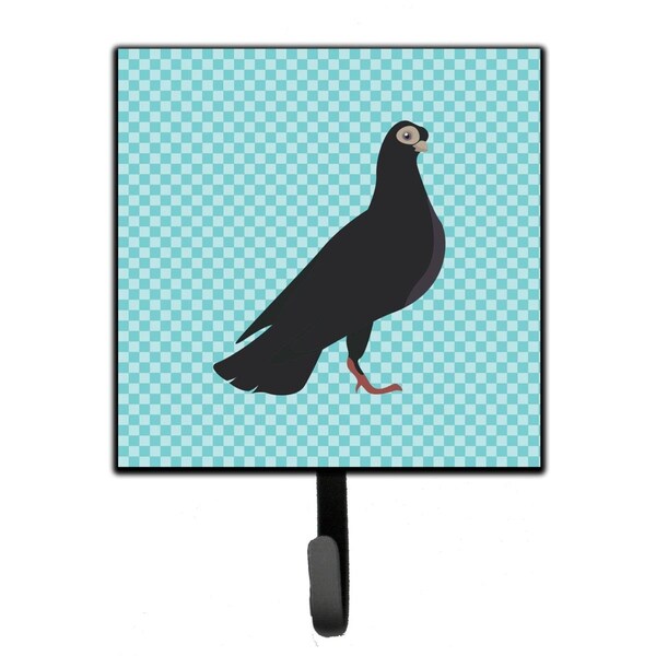 Jensendistributionservices Budapest Highflyer Pigeon Blue Check Leash or Key Holder MI1707232 - main